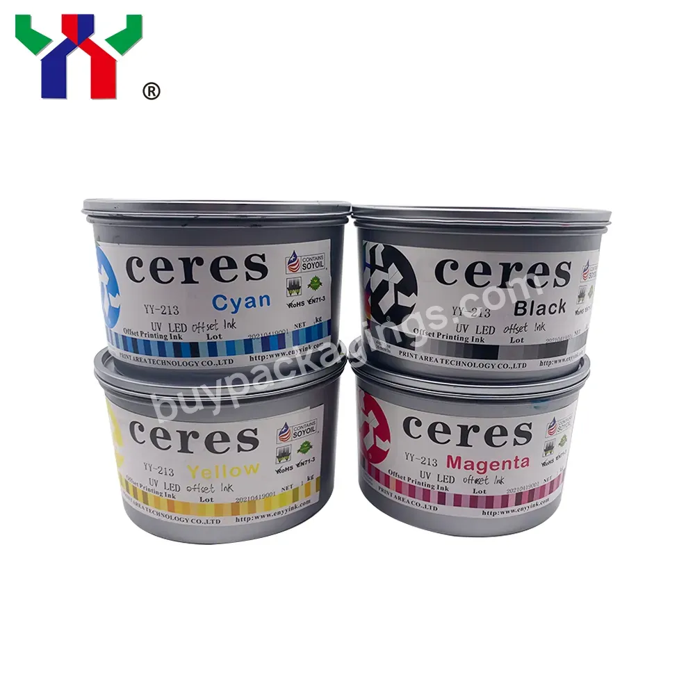 Ceres Uv Led Offset Printing Ink,Cmyk Four Color