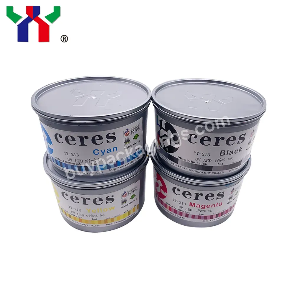 Ceres Uv Led Offset Printing Ink,Cmyk Four Color