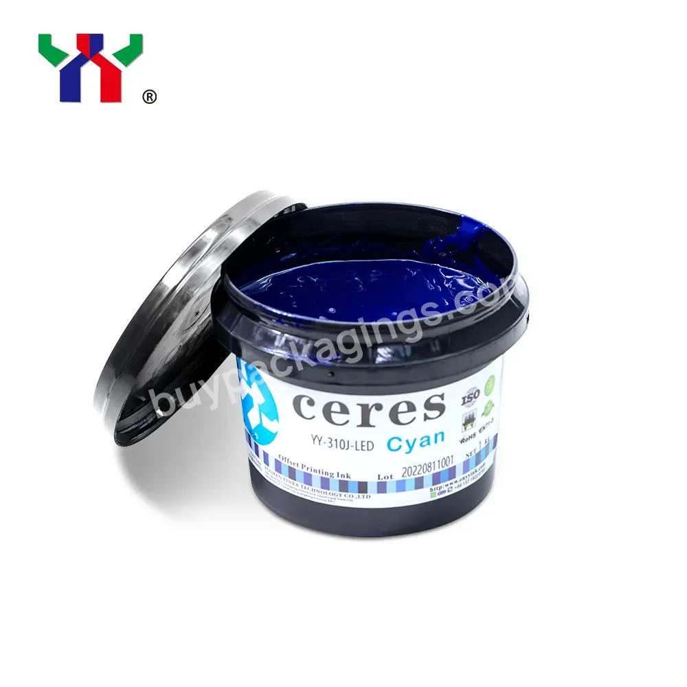 Ceres Yy-310j-led Uv Offset Printing Ink - Buy Uv Offset Ink,Ceres Ink,Uv Offset Printing Ink.