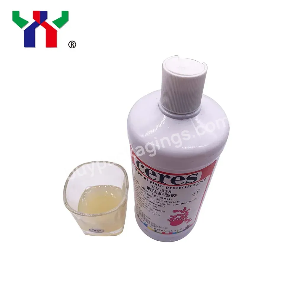 Ceres Yy-338 Gum Solution For Ps/ctp Plate,Hot Sale Printing Materials,1l/bottle