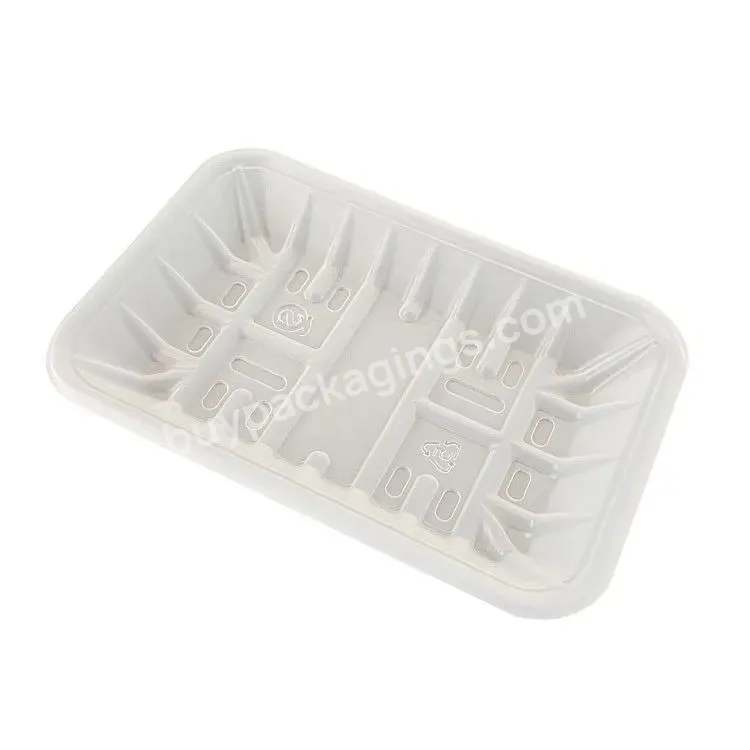 Chain Type Disposable Plastic Pp Fresh Meat Pork Beef Modified Tray For Frozen Meat Fruit Tray Blister Food Packing Tray