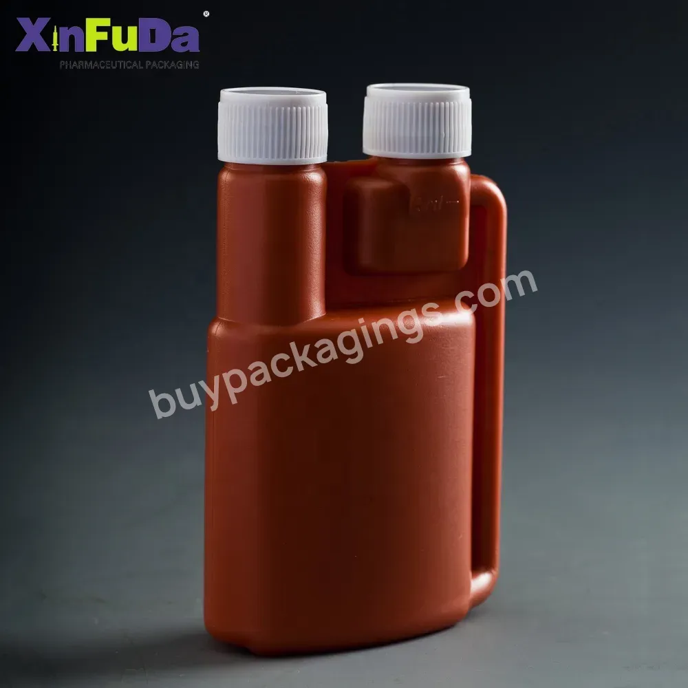 Cheap 100 Ml Hdpe Liquid Fertilizer Twin Neck Bottle