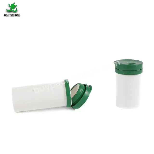 Cheap 48mm Medical Packaging Plastic Tube For Quick Check Blood Glucose Test Strips Pp Tube With Caps