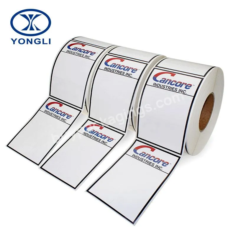 cheap 4x6 direct thermal barcode label for printers , 1000 labels  roll