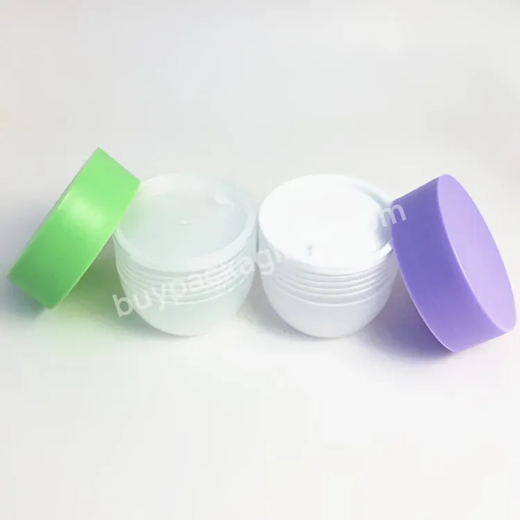 Cheap Bowl Shape Pp Empty Body Lotion Plastic Cream Jars