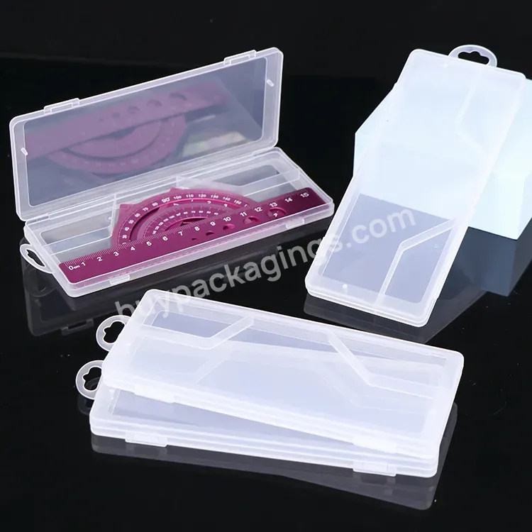 Cheap Clear Plastic Ruler Case Kids Stationery Mathematical Instruments Kits Ruler Packaging Box Geometry Box For Students - Buy Cheap Geometry Box,Clear Plastic Ruler Case,Geometry Box For Students.