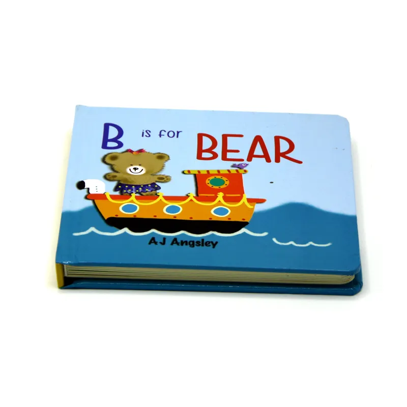 Cheap colorful thick paper board hardcover children drawing books