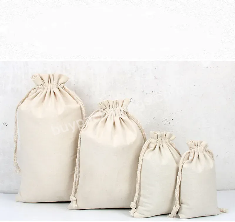 Cheap Cotton Coffee Beans Bags Fabric Bag For Packaging Other Textile Packaging Custom Wholesale