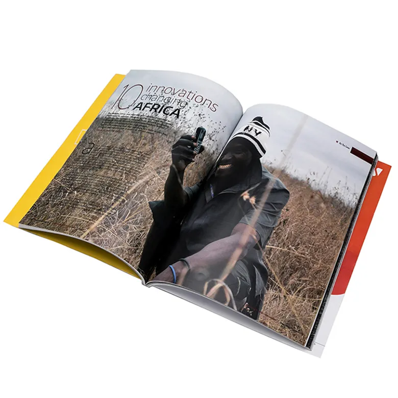 Cheap Custom Book Printing Services Photo Album Full Color Magazine Printing