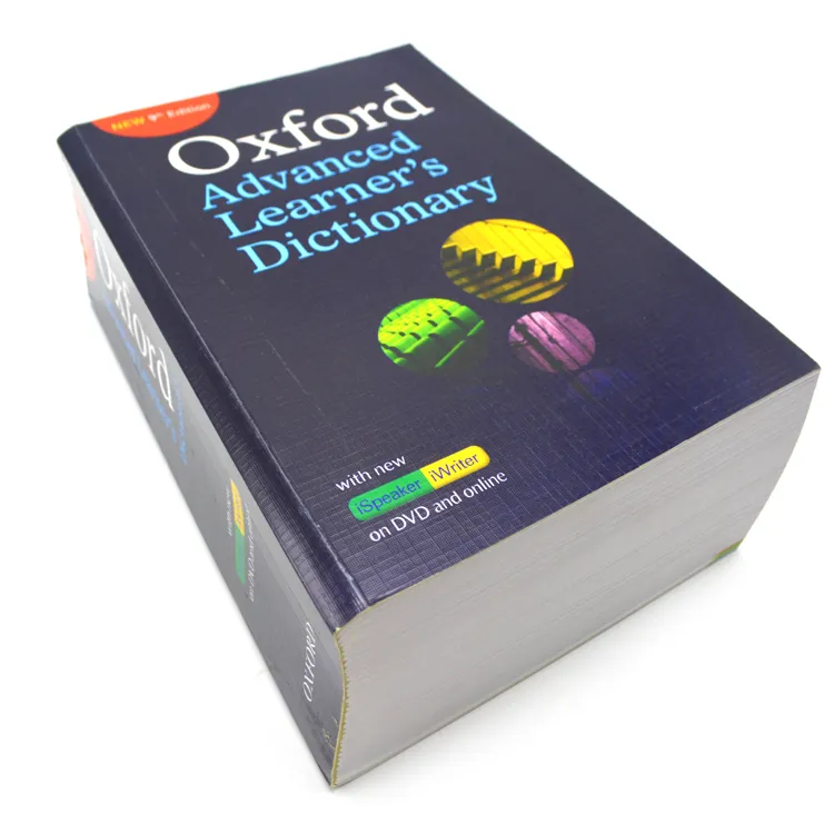 Cheap Custom Full Color Book Printing Service Oxford Dictionary Printing For Students