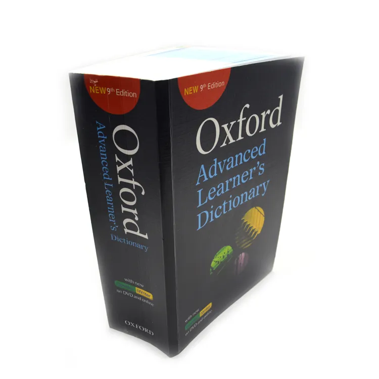 Cheap Custom Full Color Book Printing Service Oxford Dictionary Printing For Students