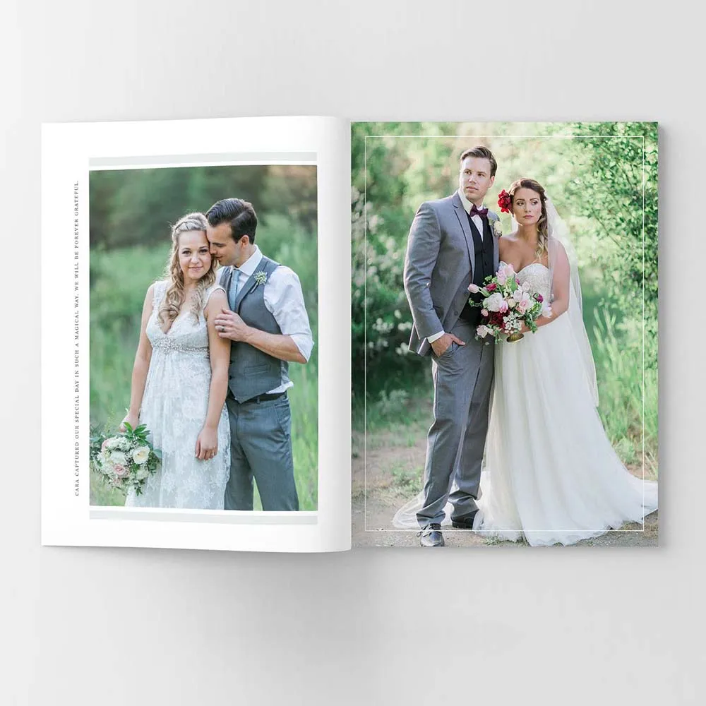 Cheap Custom Full Color Magazine Printing Softcover A4 Wedding Magazine