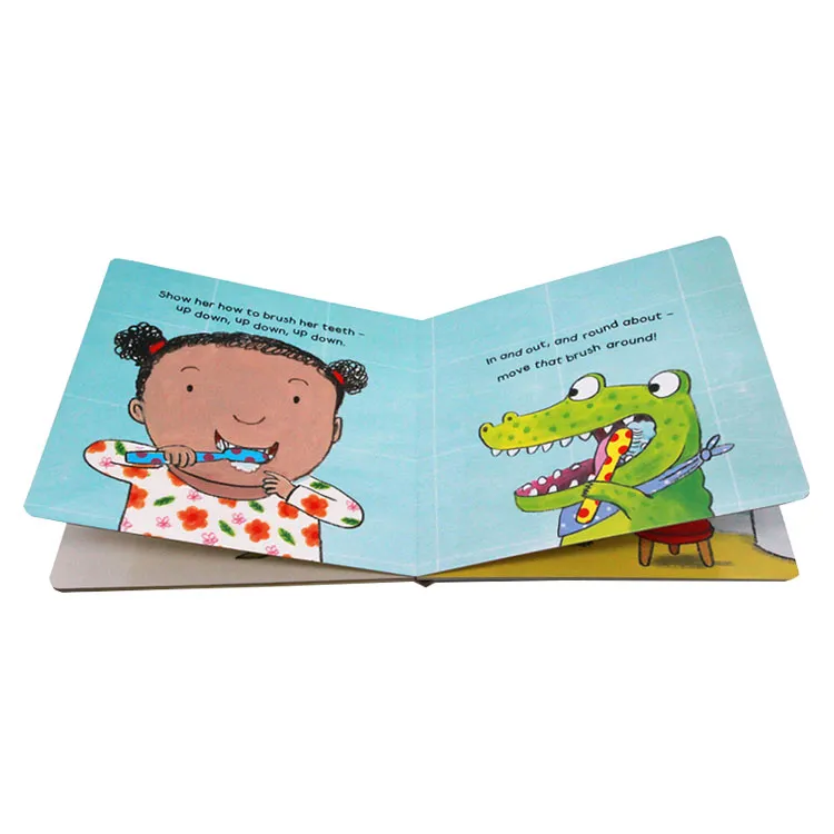 Cheap Custom Hardcover Children Story Board Book Printing