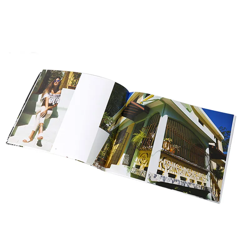 Cheap Custom Photo Album Offset Printing Full Color Flyers Brochure Magazine