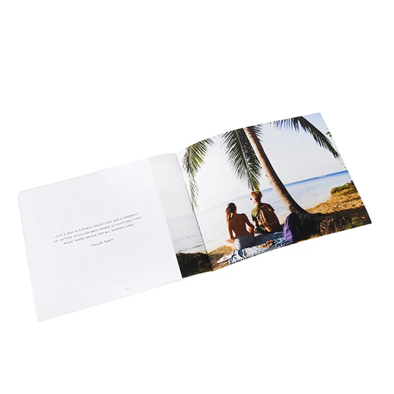 Cheap Custom Photo Album Offset Printing Full Color Flyers Brochure Magazine