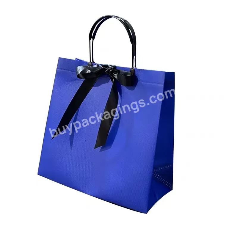 Cheap Custom Printed Non Woven Reusable Shopping Bags With Logos For Clothing