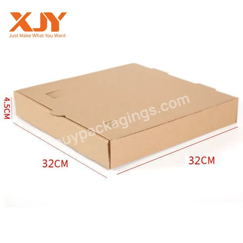 Cheap Customized 18 Inch Corrugated Pizza Box With Color Printing