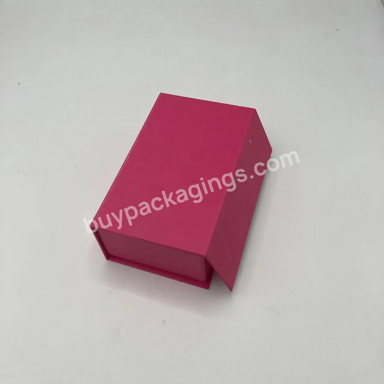 Cheap Customized Logo Fancy Luxury Paper Boxes Pink Cosmetic Magnet Perfume Packaging Box
