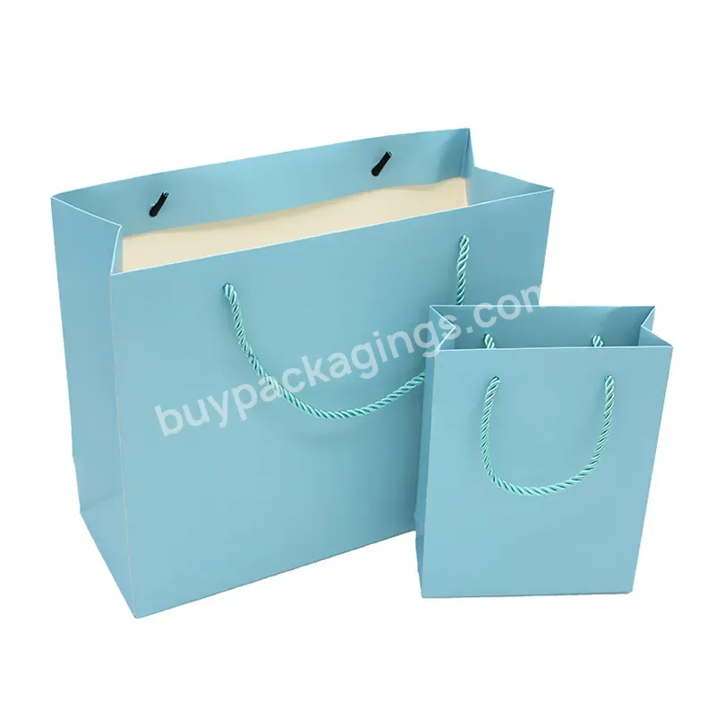 Cheap Customized Recycled Paper Bag Screen Logo Printing Clothing/jewellery/cosmetic Luxury Shopping Bags