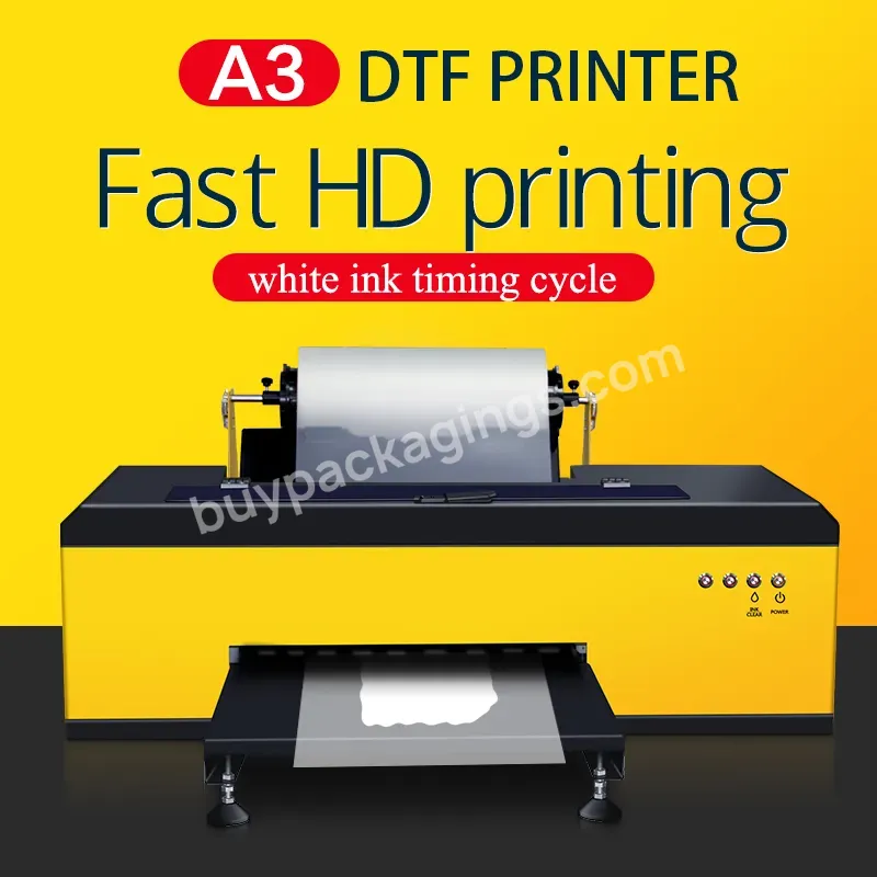 Cheap Dtf Printer 30cm Heat Transfer Printing Machine A3 L1800 Dtf Printer For Tshirt Printing