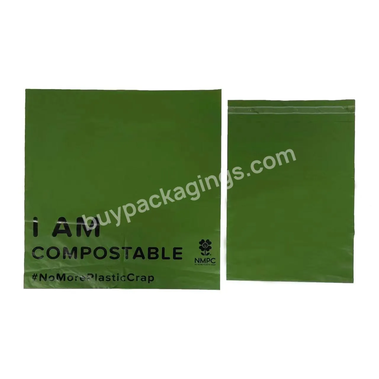 Cheap Durable Green Compostable Custom Logo Printer Courier Mailer Biodegradable Bag