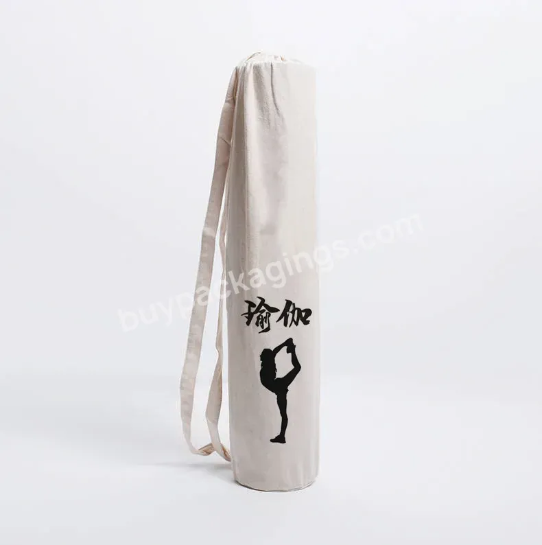 Cheap Factory Price Canvas Yoga Bag Wholesale Waterproof Canvas Custom Gym Yoga Mat Bag Cheap Custom Logo Travel Mat Yoga Bag