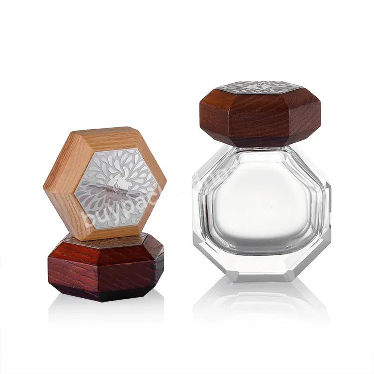 Cheap Factory With Zamac Plate Wood Cap Arabic Perfume Bottle With Wholesale Price