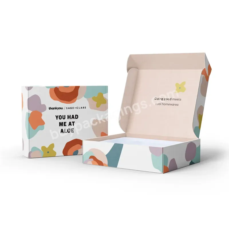 Cheap Foldable Shipping Clothing Box,Women's Underwear Mailer Paper Box Printing Custom