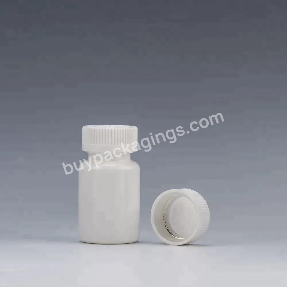 Cheap Hdpe Child Resistant Cap White Medicine Pill Plastic Bottles 75cc Pill Container Pe Bottle For Pharmaceutical