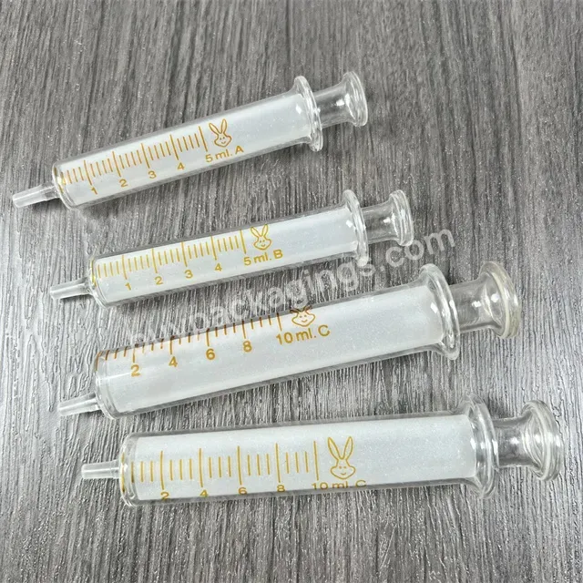 Cheap High Quality Glass Syringe 5ml 10ml 20ml Set Syringes Glasses For Cosmetic