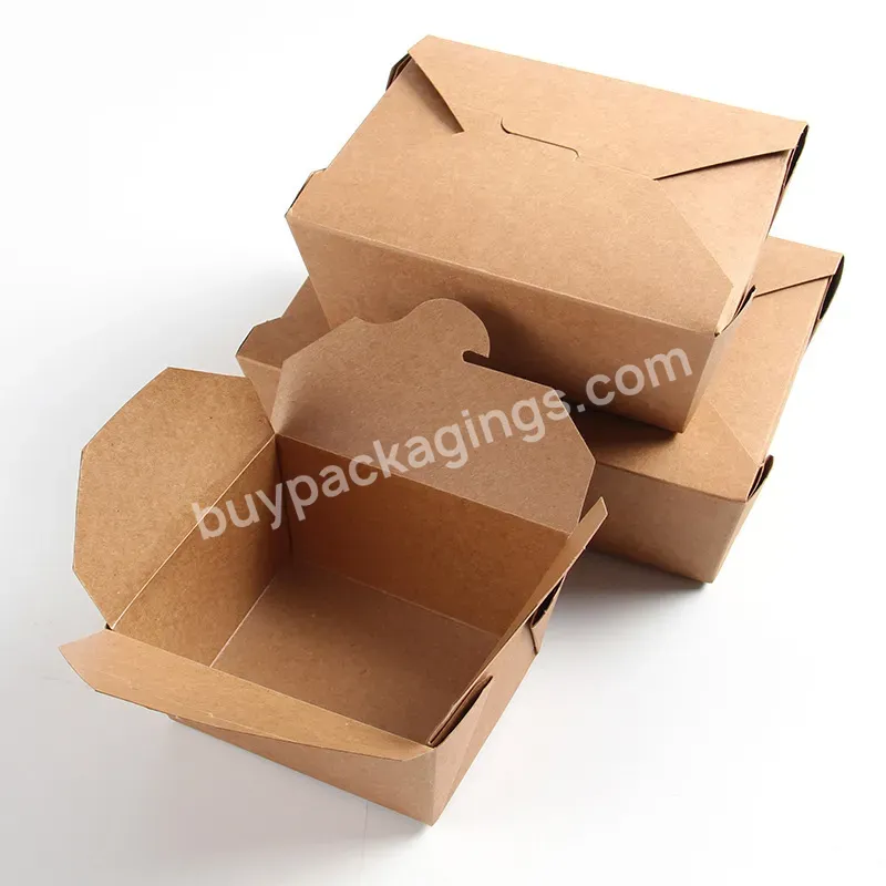 Cheap Paper Takeaway Food Box Custom Print Paper Box