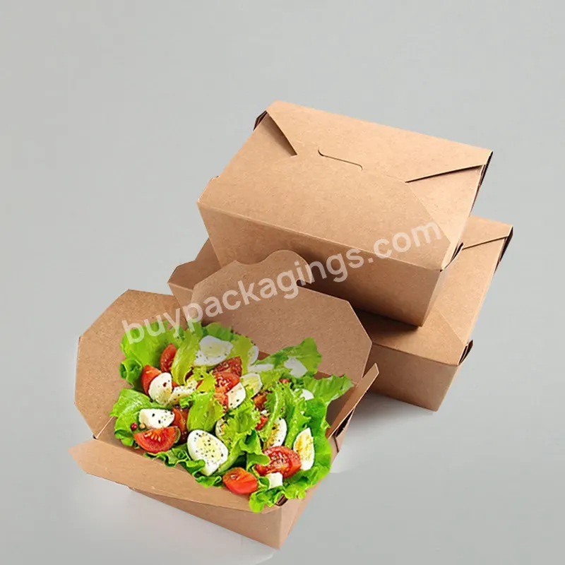 Cheap Paper Takeaway Food Box Custom Print Paper Box