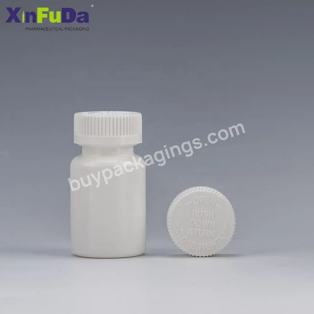 Cheap Plastic Empty Circle Child Proof Pill Bottles Pharmaceutical Capsule Packaging Container Medical Bottle From China