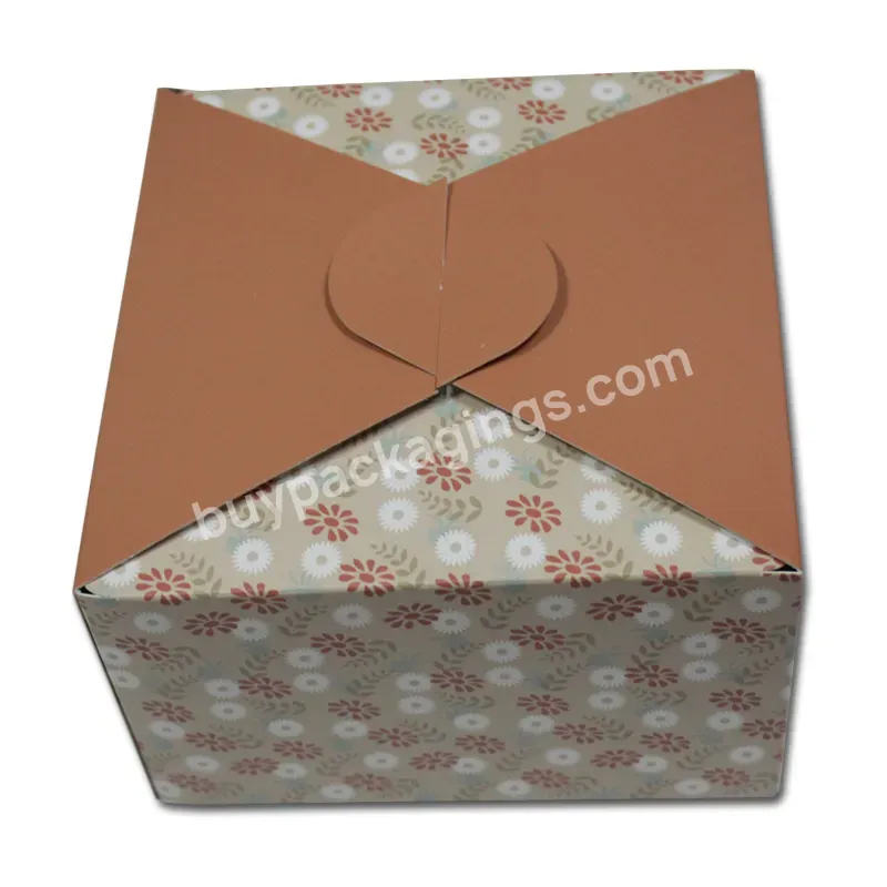 Cheap Popular Cake Packaging Box,Cake Box Cartons Manufacturing Food & Beverage Packaging Recyclable The Custom Customized