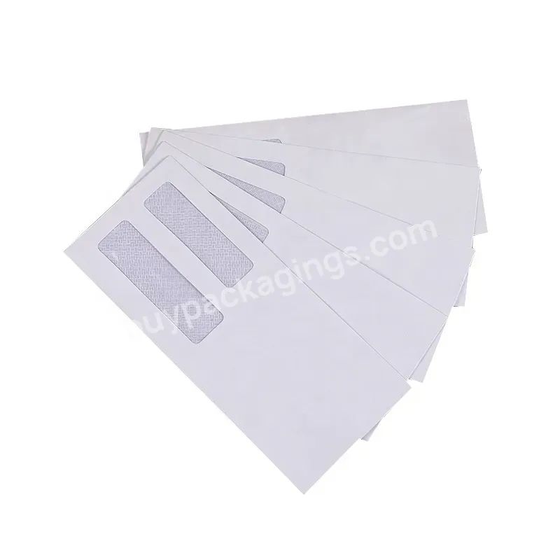 Cheap Price #10 #9 #8 Custom Business White Envelope With Window Open Left Window Office Envelope