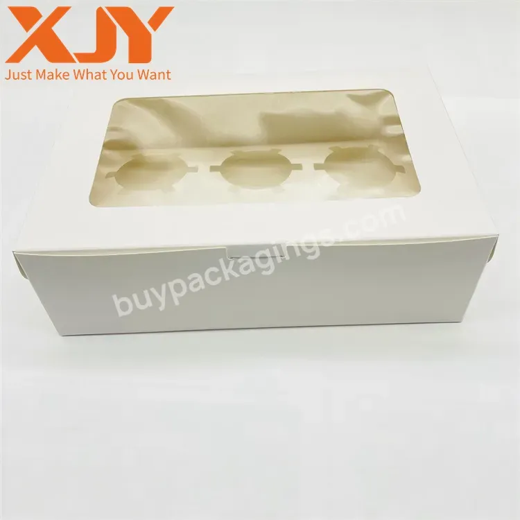 Cheap Price Custom Recycle White Cardboard Paper Cake Box For Bakery