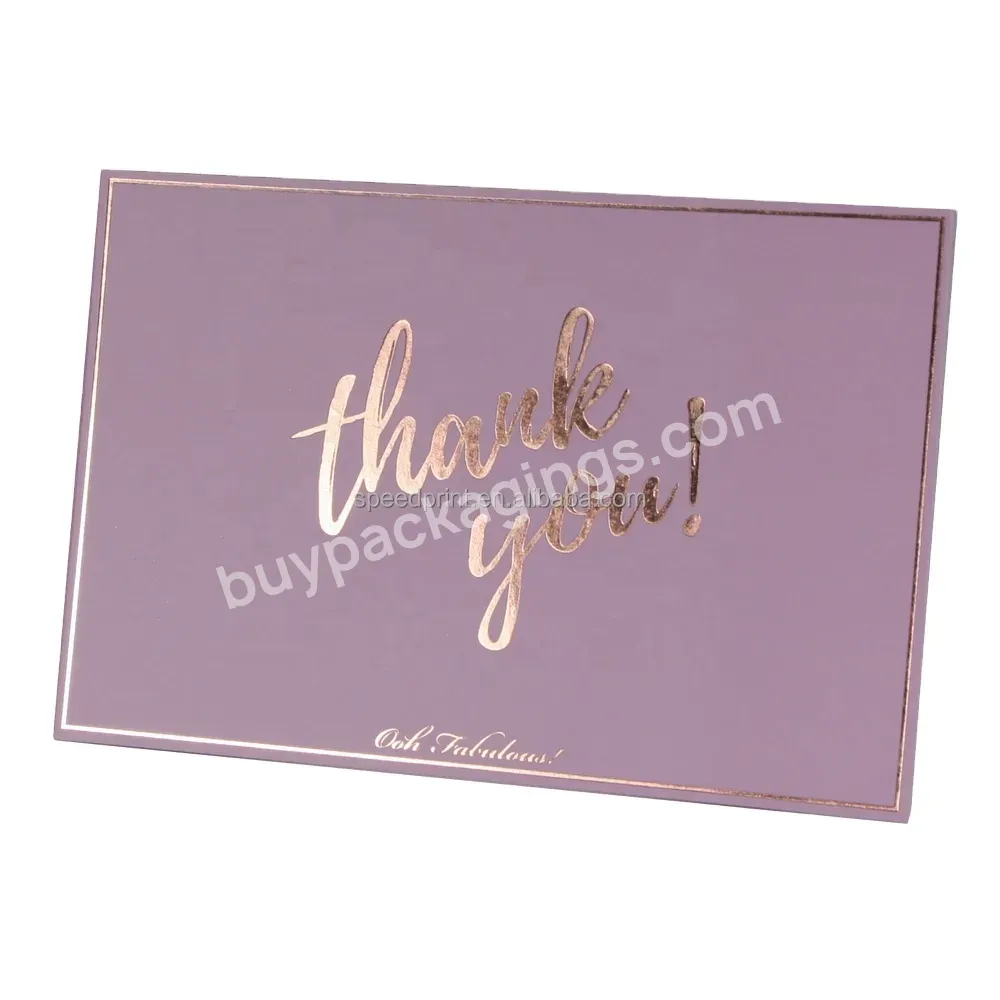 Cheap Price Eco Friendly Thank You Cards Envelope Hair Clip Display Card