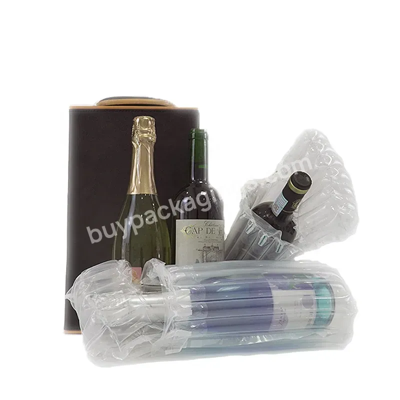 Cheap Price Inflatable Wine Air Coulmn Glasses Bottle Protective Package