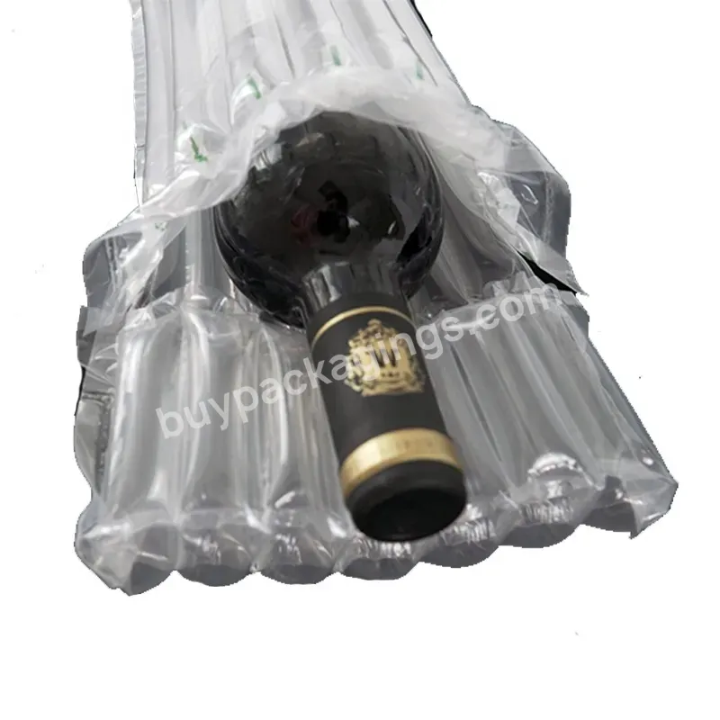 Cheap Price Inflatable Wine Air Coulmn Glasses Bottle Protective Package