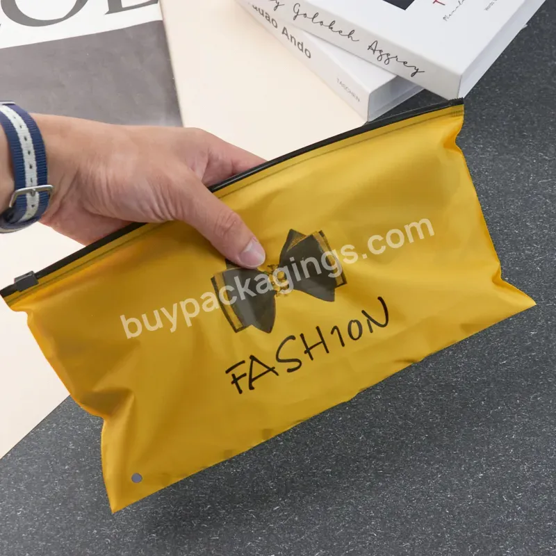 Cheap Price Plastic Slider Waterproof Zip Lock Packaging Poly Storage Ziplock Bag For Clothes