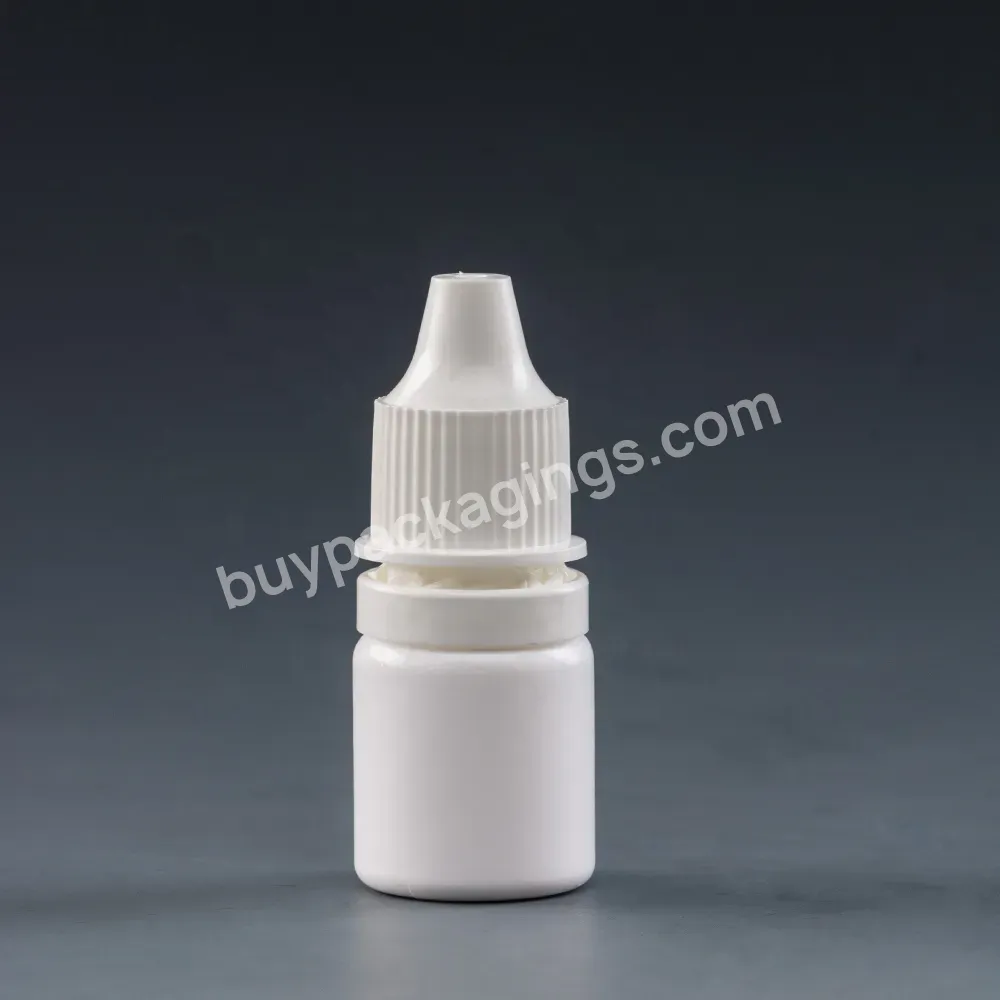 Cheap Price Round Shape Ldpe Material 5ml Plastic Eye Drops Bottle Eye Drop Bottle Liquid Medicine Packaging Container