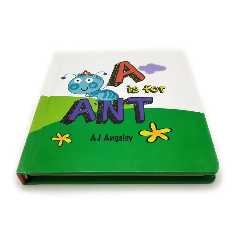 Cheap thick paper board child book printing