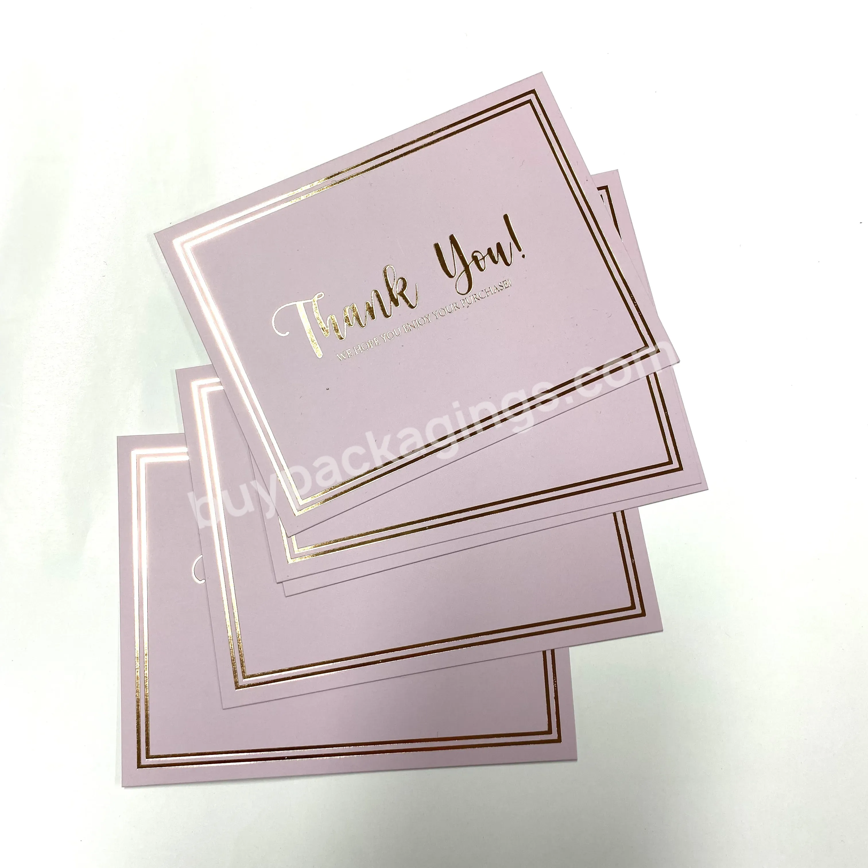 Cheap Unique Design Thank You Card For Small Business Greeting Card Custom Printing Own Logo - Buy Custom Thank You Card,Handmade Paper Business Cards,Blank Paper Card.