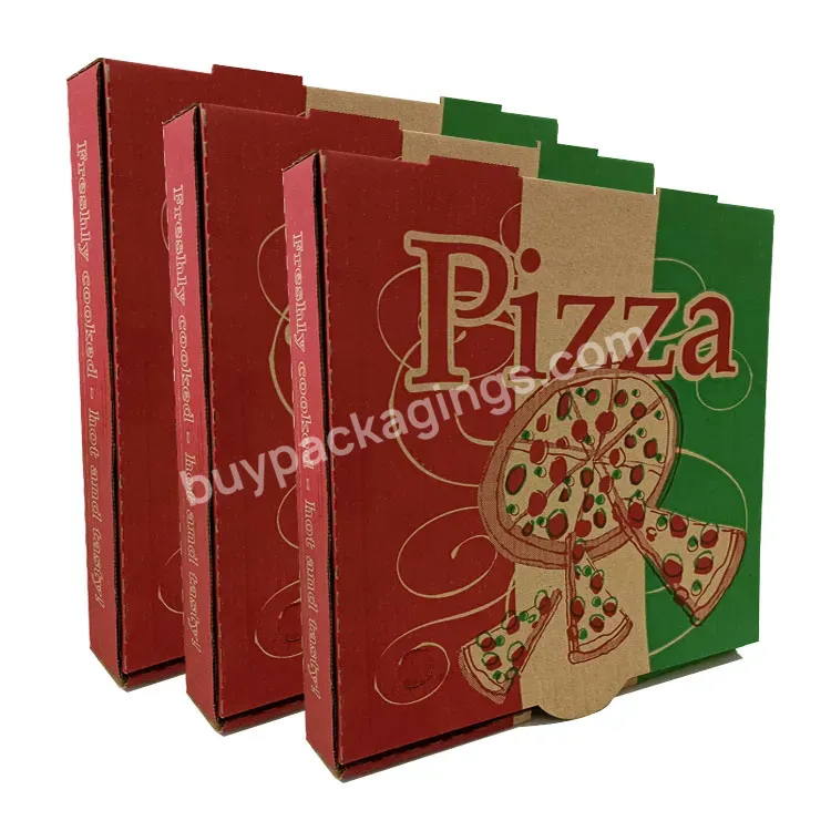 Cheap White Corrugated Cardboard Pizza Box Wholesale Pizza Box Supplier Custom Pizza Paper Boxes