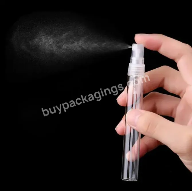 Cheap Wholesale 2ml 3ml 5ml 10ml Clear Portable Mini Perfume Glass Empty Bottle Cosmetics Bottled Toner Spray Bottle Nebulizer