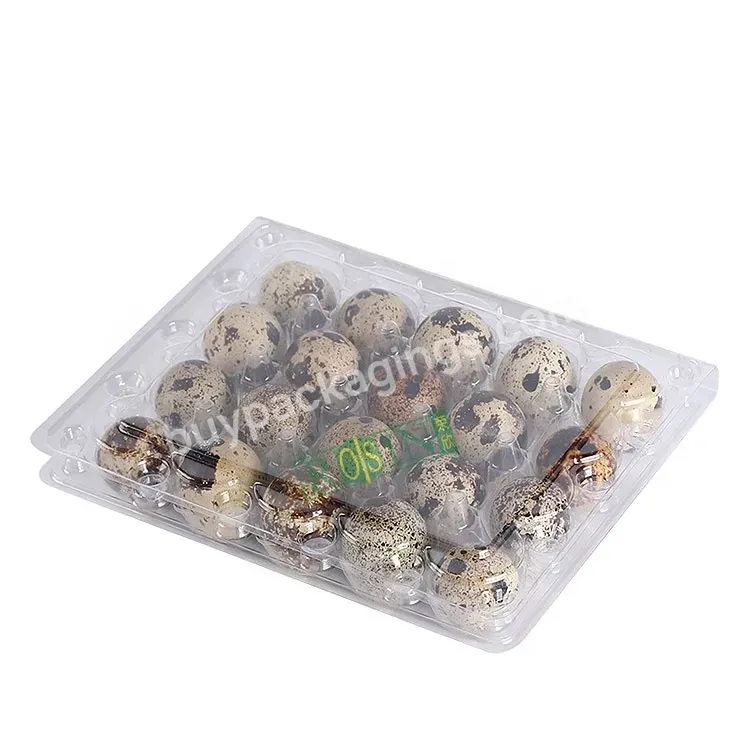 Cheap Wholesale 4/6/8/12/15/24/30 Plastic Blister Plastic Packaging For Quail Eggs Plastic Egg Tray