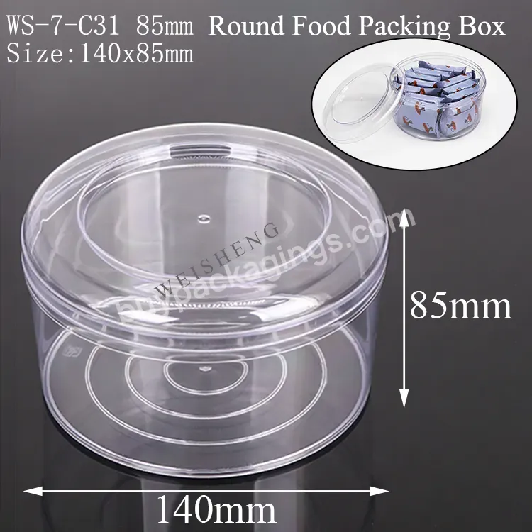 Cheap Wholesale Price Celebration Chocolate Packaging Box For Biscuit Cookie Sweets Candy Containers Transparent Cake Boxes