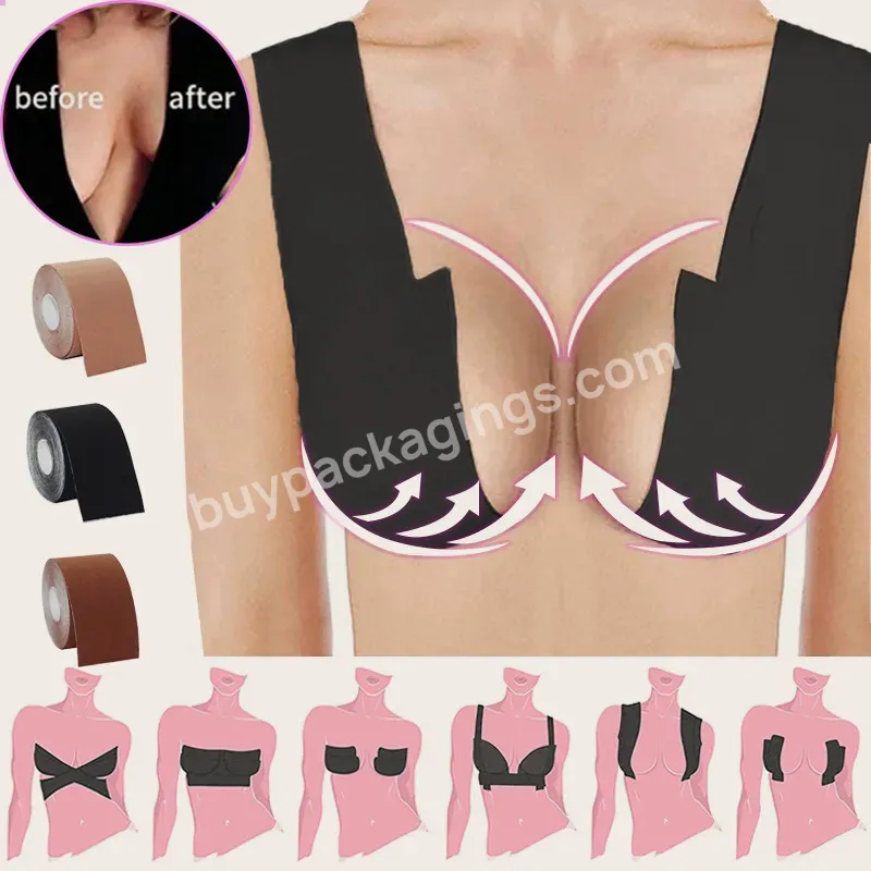 Chest Wrap Body Boob Tape Plus Size Tape Gather Chest Lift Strap Square Sagging Elastic Cloth Tape For Women - Buy Boob Tape Plus Size,Boob Tape 5cm,Breast Lift Boob Tape.