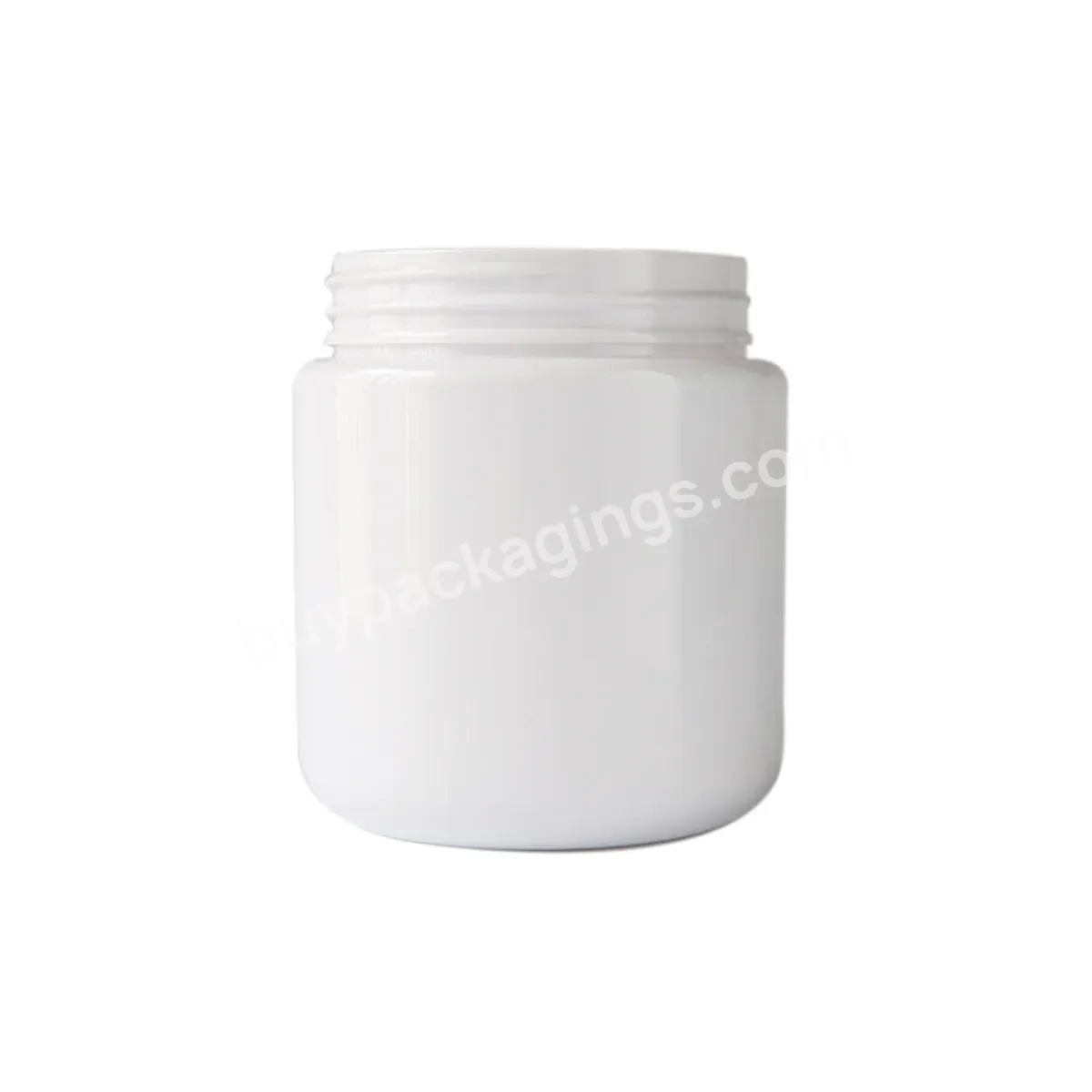 Child Proof Plastic Jar Wide 8 Oz Straight Side Plastic Jar Pp Plastic Cosmetic Cream Jar