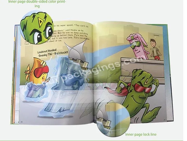 Children Book Printing Children Thick Paper Book Printing Hardcover Book